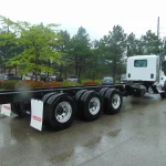 NEW KENWORTH T880 SH TRI DRIVE CHASSIS – 515 hp – AUTO 18spd 9