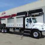 NEW PM POWERLIFT PL 74 REAR MOUNTED ON NEW FREIGHTLINER 114SD
