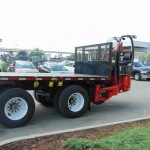 NEW – 25′ 3 AXLE PUP TRAILER ONTARIO SPIFF CERTIFIED WITH MANITOU TMT 55 4