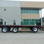 NEW – 25′ 3 AXLE PUP TRAILER ONTARIO SPIFF CERTIFIED WITH MANITOU TMT 55 7