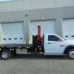 PM 6023 KNUCKLE BOOM ON DODGE 5500 SINGLE AXLE CHASSIS 4