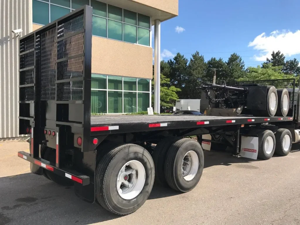 USED 28′ 4 AXLE TANDEM TRAILER REMOVABLE TANDEM DOLLY CONVERTER main
